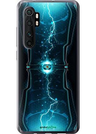 Чехол на xiaomi mi note 10 lite молнии в цилиндре "120u-1937-2448"