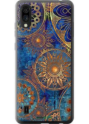 Чехол на zte blade a5 2020 золотой узор "678u-2111-2448"