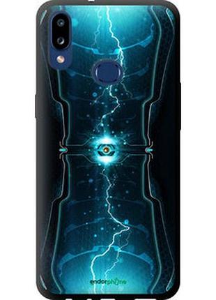 Чехол на samsung galaxy a10s a107f молнии в цилиндре "120b-1776-2448"