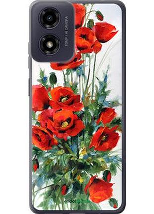 Чехол на motorola moto g24 маки "523u-3659-2448"