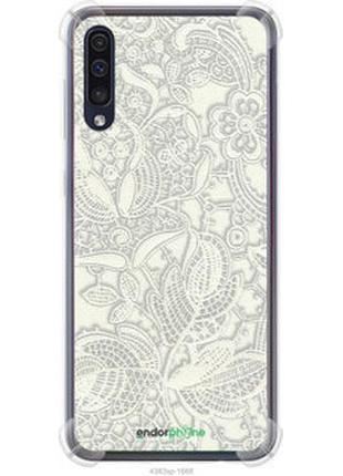 Чехол на samsung galaxy a30s a307f белое кружево "4383sp-1804-2448"