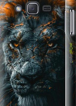 Чохол на samsung galaxy j2 j200h пламний лев "6153m-190-2448"