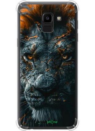 Чохол на samsung galaxy j6 2018 плам'яний лев "6153sp-1486-2448"