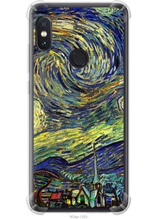 Чохол на xiaomi redmi note 5 pro вінсент ван гог. зоряна ніч "163sp-1353-2448"