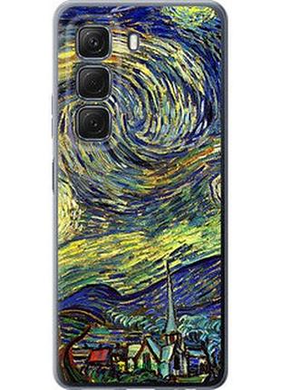 Чохол на infinix hot 50 4g вінсент ван гог. зоряна ніч "163u-3820-2448"