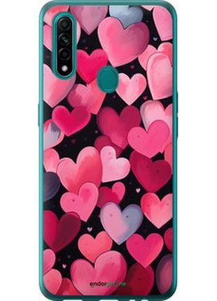 Чехол на oppo a31 сердечки 4 "5662t-1074-2448"