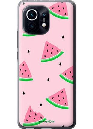 Чохол на xiaomi mi 11 рожевий кавун "4314u-2253-2448"