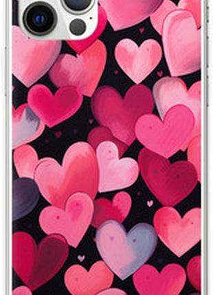 Чехол на iphone 12 pro сердечки 4 "5662sp-2052-2448"
