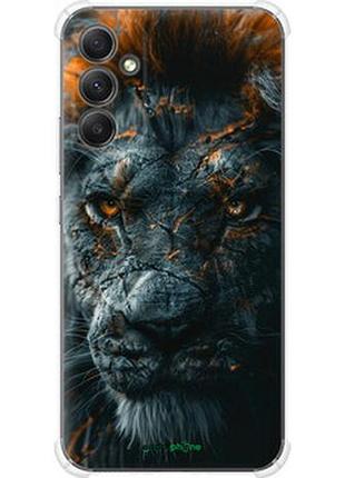 Чохол на samsung galaxy a34 a346e пламний лев "6153sp-2936-2448"