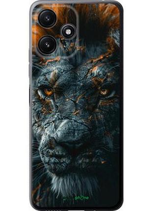Чехол на xiaomi redmi 12 5g пламенный лев "6153u-3194-2448"