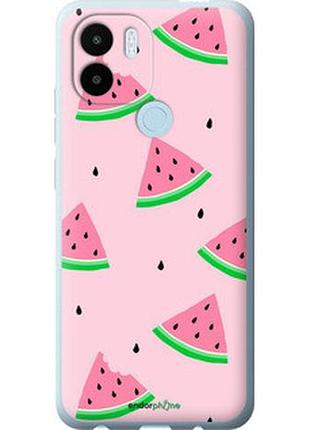 Чехол на xiaomi redmi a1 plus розовый арбуз "4314u-2942-2448"