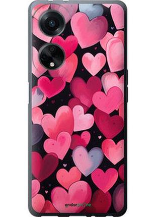 Чехол на oppo a98 сердечки 4 "5662u-3115-2448"