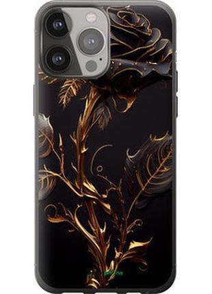 Чехол на iphone 13 pro max роза 3 "5552t-2371-2448"