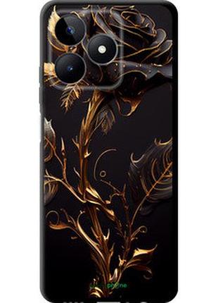 Чехол на realme c53 роза 3 "5552b-3128-2448"