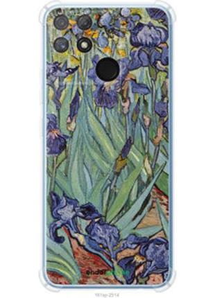 Чехол на realme narzo 50a винсент ван гог. ирисы "161sp-2514-2448"