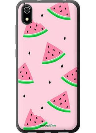 Чехол на xiaomi redmi 7a розовый арбуз "4314u-1716-2448"