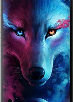 Чехол на huawei honor 6 plus арт-волк "3999u-179-2448"