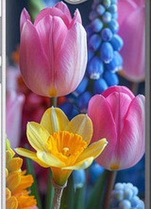 Чехол на huawei y7 2017 весенние цветы "6058u-1019-2448"