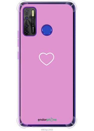 Чохол на tecno camon 15 серце 2 "4863sp-2405-2448"