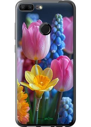 Чехол на huawei honor 9 lite весенние цветы "6058u-1359-2448"