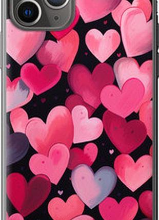 Чехол на iphone 11 pro сердечки 4 "5662t-1788-2448"