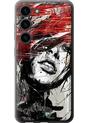 Чехол на samsung galaxy s23 лицо девушки "1162u-2907-2448"