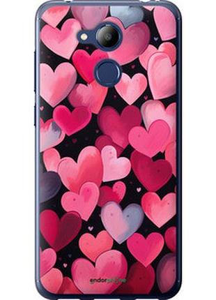 Чехол на huawei honor 6c pro сердечки 4 "5662u-1358-2448"