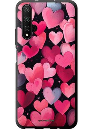 Чехол на huawei honor 20 сердечки 4 "5662b-1697-2448"