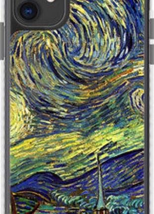 Чехол на iphone 11 винсент ван гог. звёздная ночь "163pc-1722-2448"