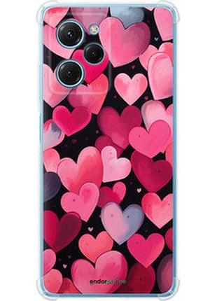 Чехол на xiaomi poco x5 pro 5g сердечки 4 "5662sp-3027-2448"