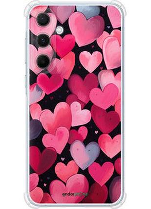 Чехол на samsung galaxy a55 сердечки 4 "5662sp-3617-2448"
