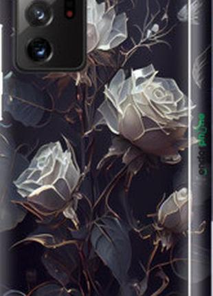 Чехол на samsung galaxy note 20 ultra розы 2 "5550m-2051-2448"