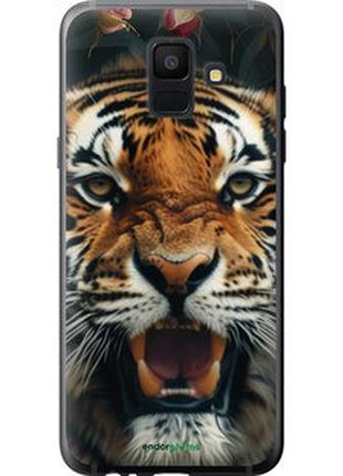 Чехол на samsung galaxy a6 2018 тигровое величие "6080u-1480-2448"