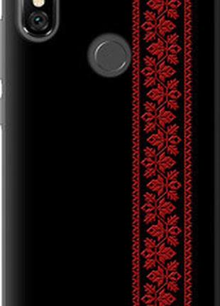 Чехол на xiaomi redmi note 6 pro вышиванка 53 "2041t-1551-2448"