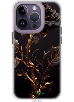 Чехол на iphone 14 pro роза 3 "5552pm-2646-2448"