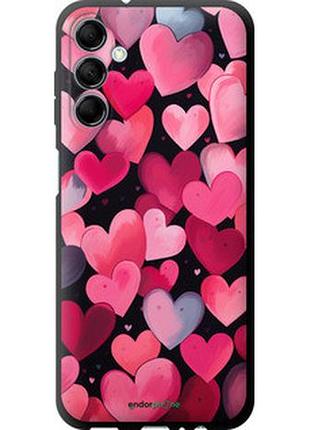 Чехол на samsung galaxy m14 m146b сердечки 4 "5662b-3038-2448"