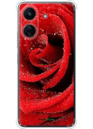 Чехол на xiaomi poco c65 красная роза "529sp-3447-2448"