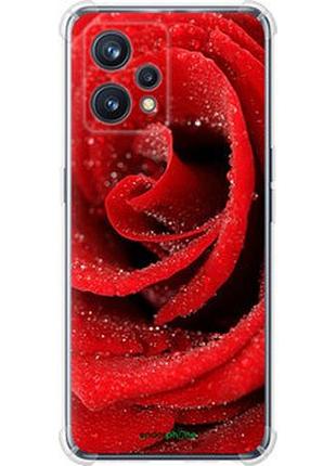 Чохол на realme 9 червона троянда "529sp-2866-2448"