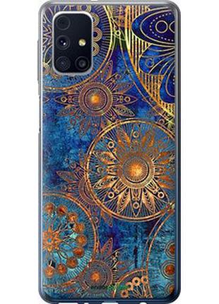 Чехол на samsung galaxy m31s m317f золотой узор "678t-2055-2448"