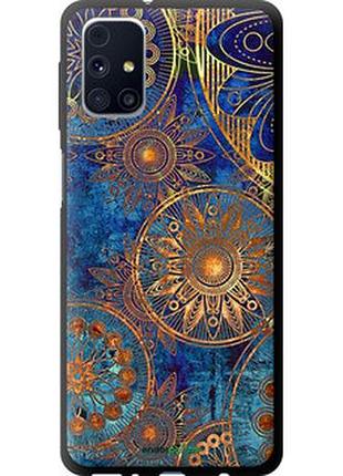Чехол на samsung galaxy m31s m317f золотой узор "678b-2055-2448"