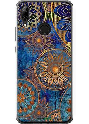 Чехол на huawei nova 3 золотой узор "678u-1535-2448"
