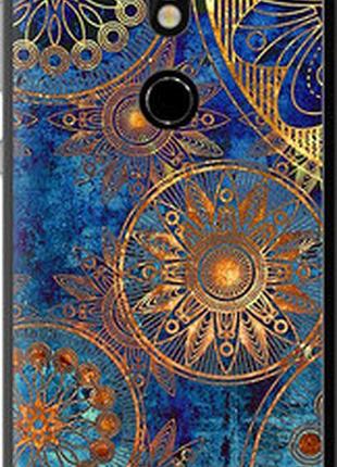 Чехол на nokia 7 золотой узор "678u-1367-2448"