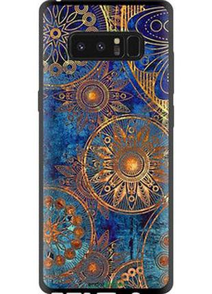 Чехол на samsung galaxy note 8 золотой узор "678b-1020-2448"