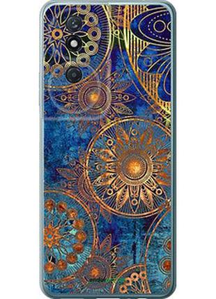 Чехол на huawei honor play 50 plus золотой узор "678u-3399-2448"