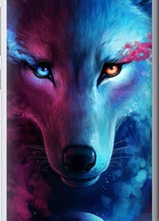 Чехол на xiaomi mi4c арт-волк "3999t-178-2448"