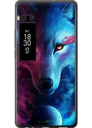 Чохол на meizu pro 7 plus арт-вовк "3999u-1131-2448"
