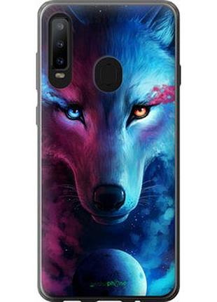Чехол на samsung galaxy a8s арт-волк "3999u-1636-2448"