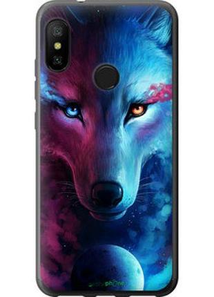 Чехол на xiaomi mi a2 lite арт-волк "3999u-1522-2448"