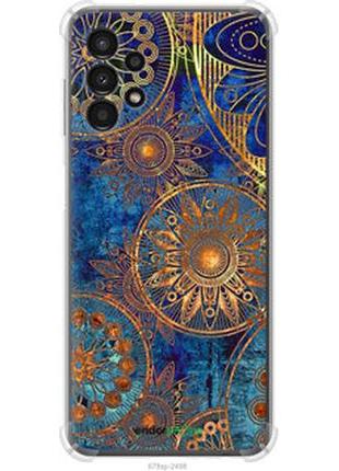 Чехол на samsung galaxy a13 a135f золотой узор "678sp-2498-2448"
