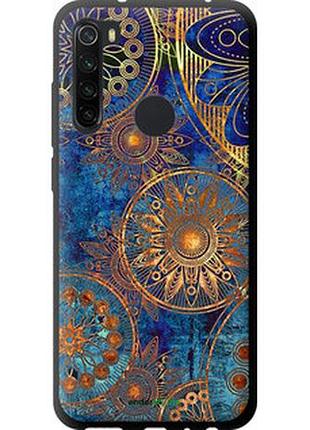 Чехол на xiaomi redmi note 8 золотой узор "678b-1787-2448"